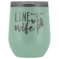 Line Wife Wine Tumbler
