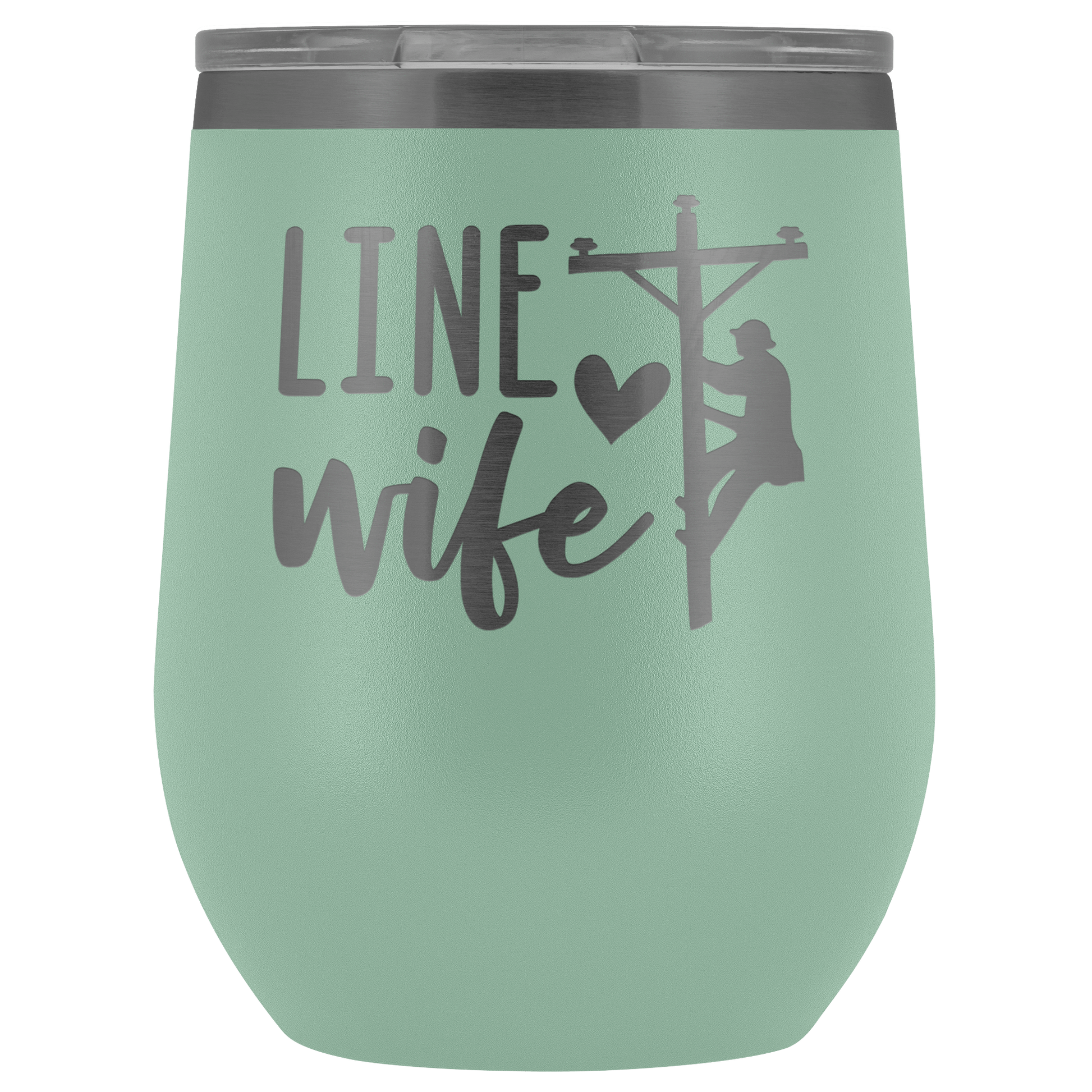 Line Wife Wine Tumbler