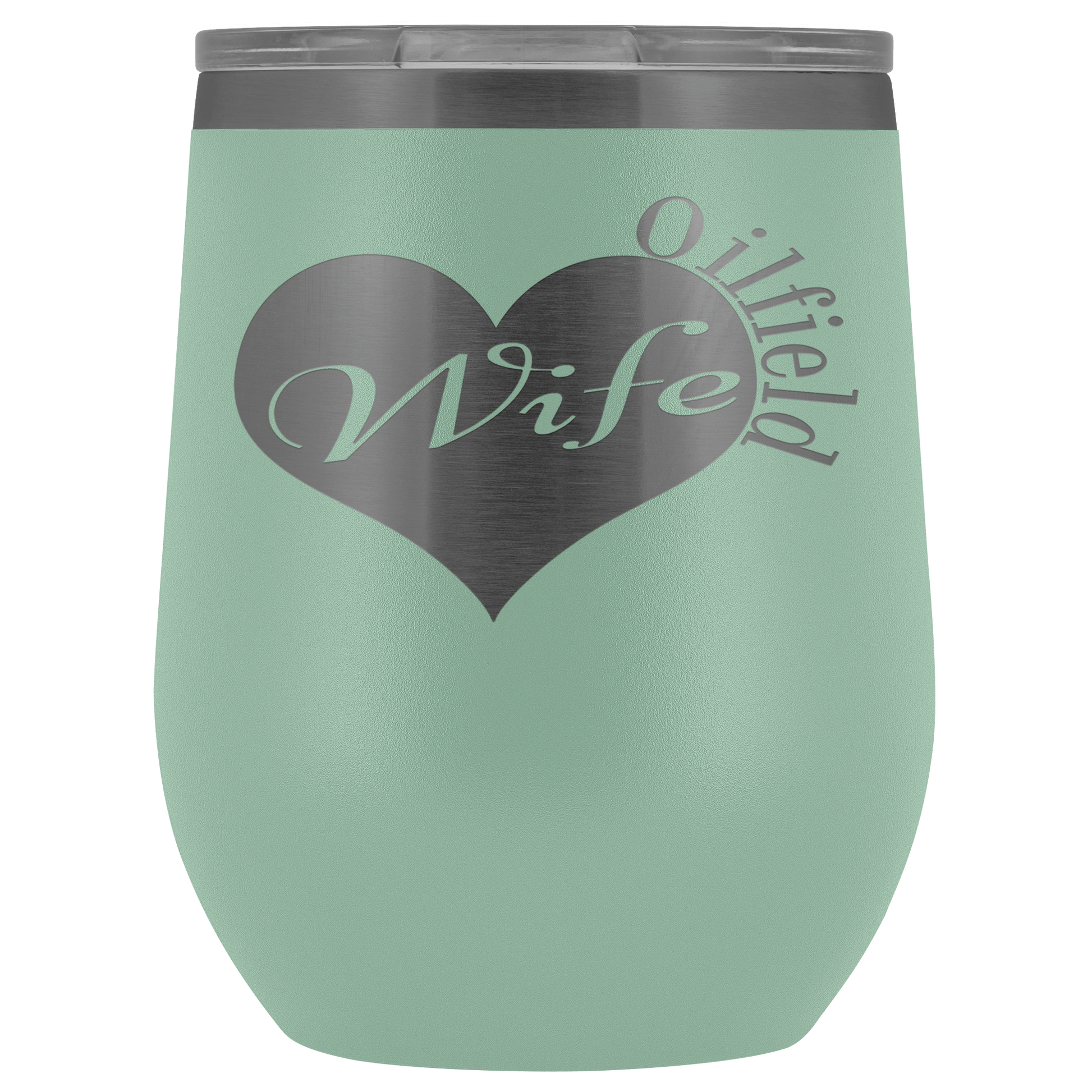 Oilfield Wife Wine Tumbler