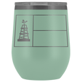 Texas Oil Wine Tumbler
