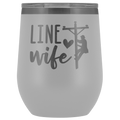 Line Wife Wine Tumbler