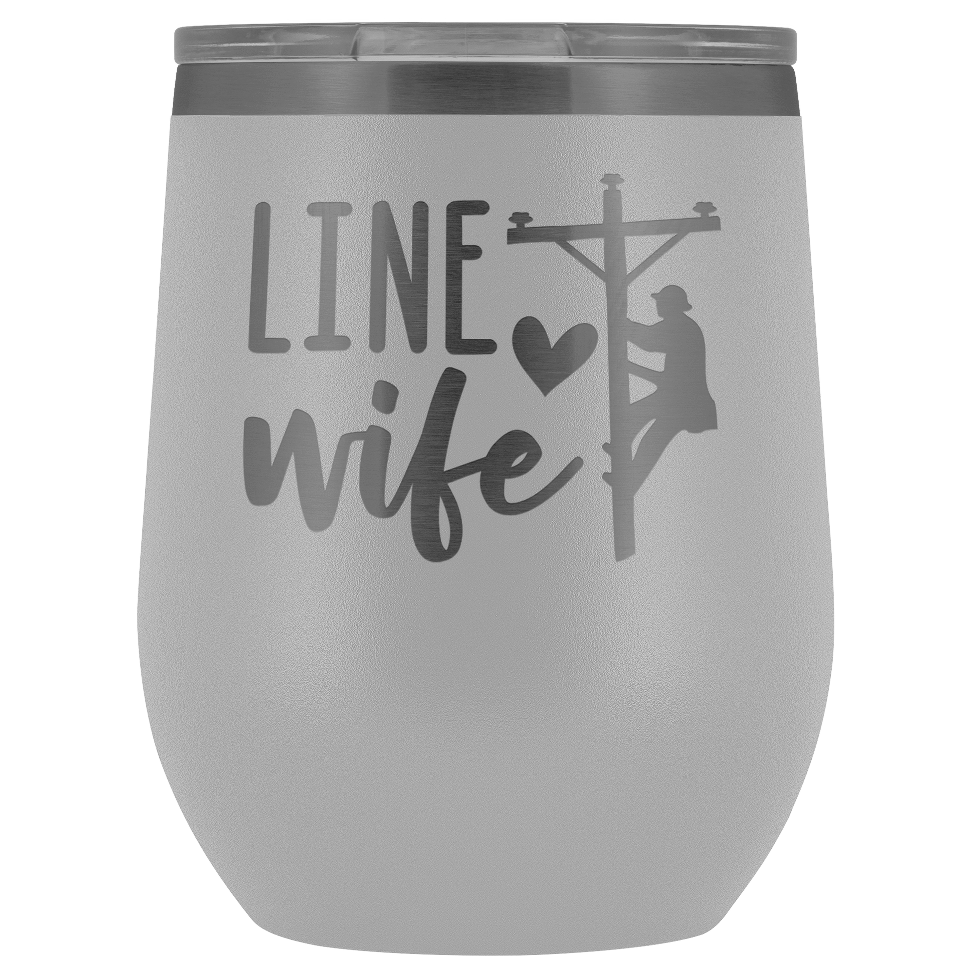 Line Wife Wine Tumbler