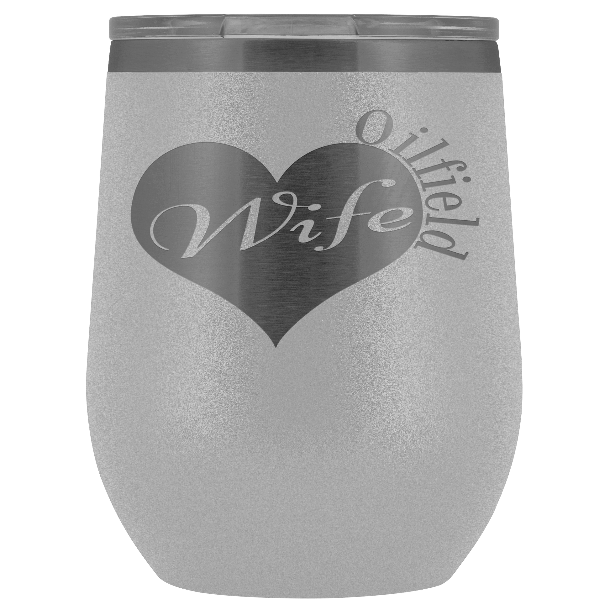 Oilfield Wife Wine Tumbler
