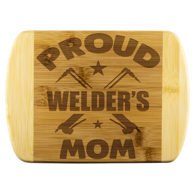 Proud Welder's Mom Cutting Board X
